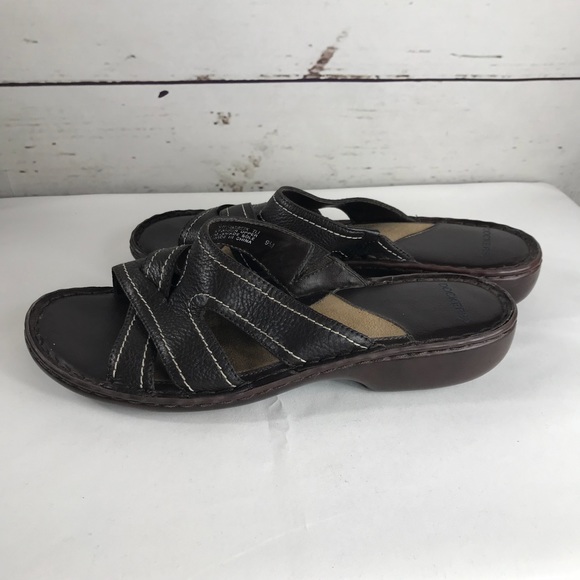 dockers leather sandals